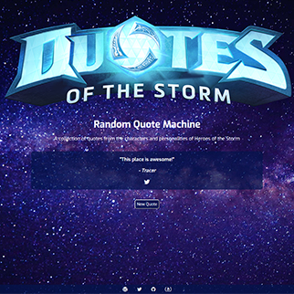 Quotes of the Storm preview